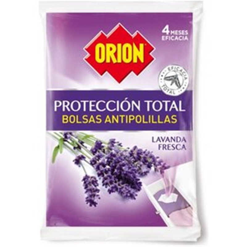 BOLSAS ANTIPOLILLAS Y ANTIÁCAROS LAVANDA FRESCA ORION