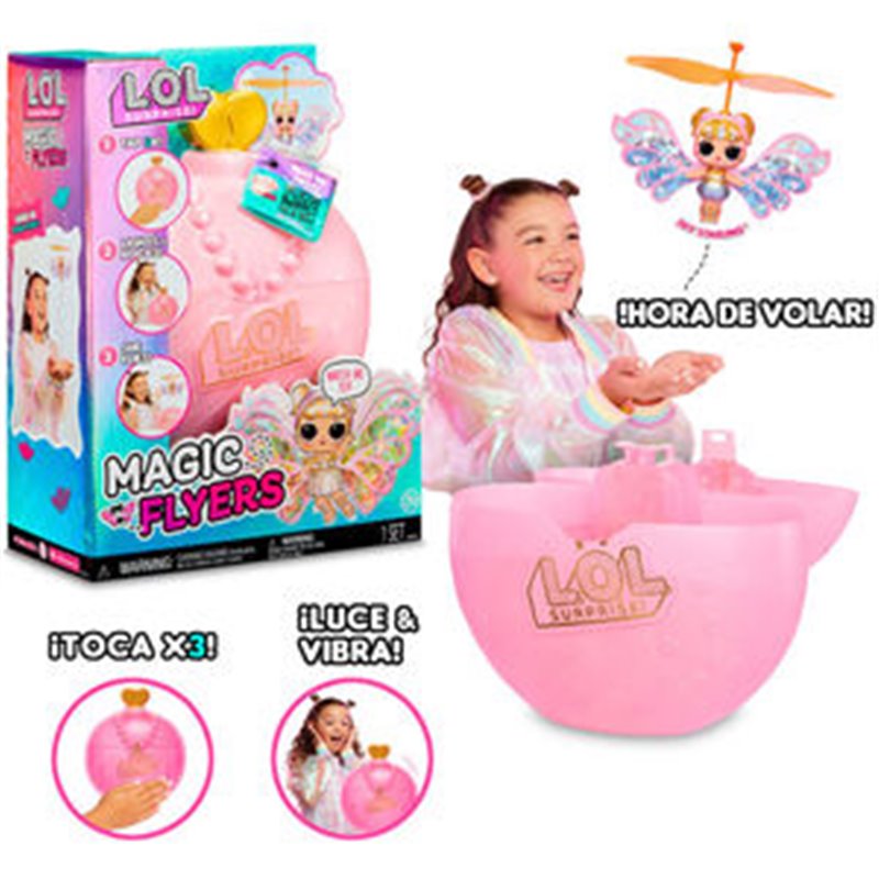 MUÑECA VOLADORA FLUTTER STAR L.O.L. SURPRISE