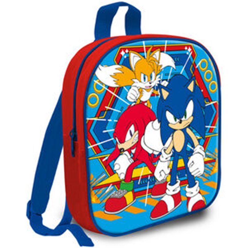 MOCHILA SONIC THE HEDGEHOG 29CM