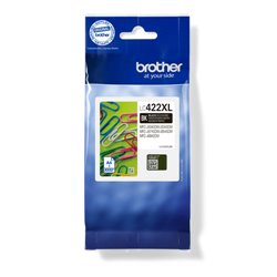 Brother LC-422XLBK cartucho de tinta 1 pieza(s) Original Alto rendimiento (XL) Negro