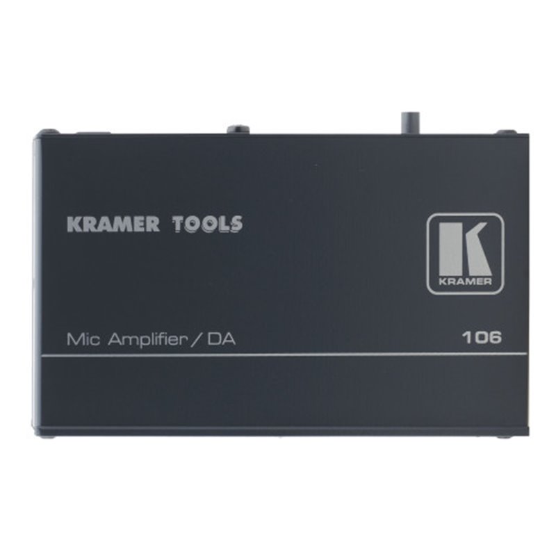 Kramer Electronics 106 amplificador de audio Negro