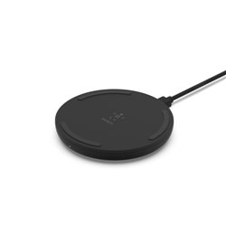 Belkin Boost Charge Smartphone Negro Corriente alterna Cargador inalámbrico Carga rápida Interior