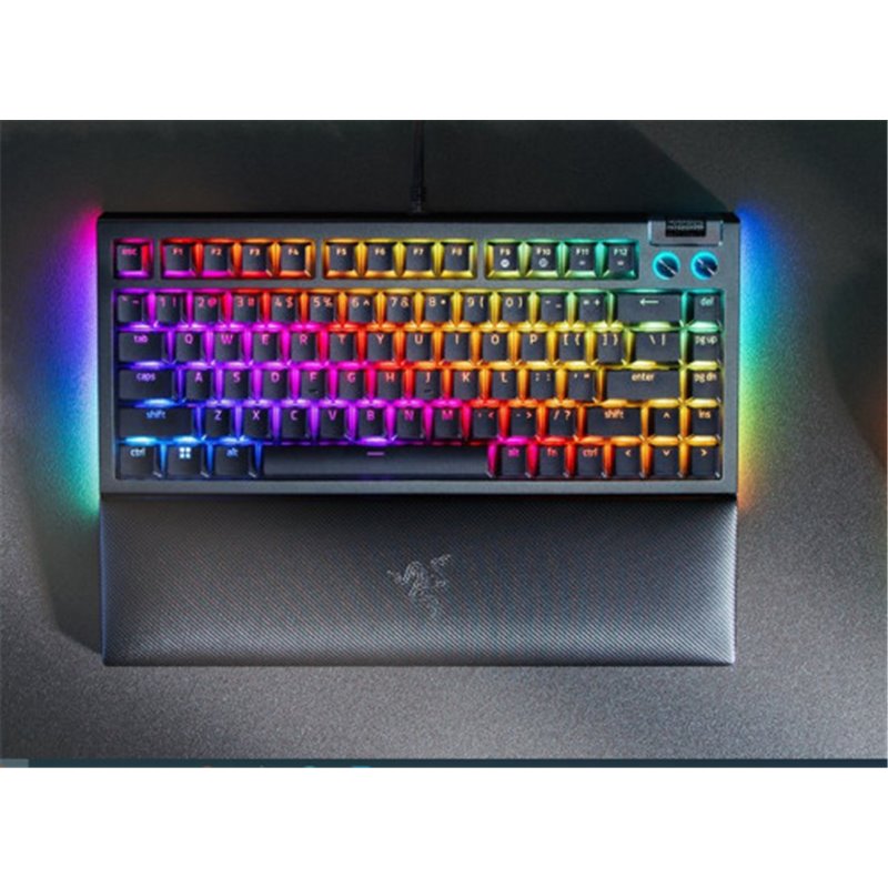 TECLADO RAZER BLACKWIDOW V4 75% (INTL. USA) (RZ03-05000400-R3E1)