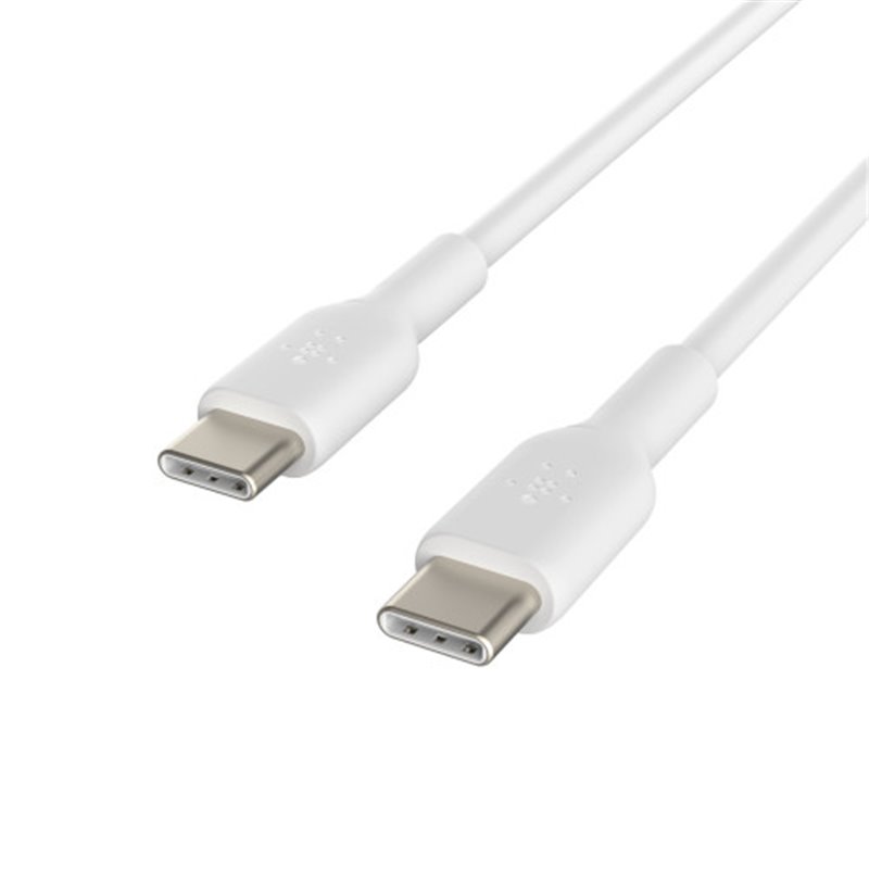 Belkin CAB003BT1MWH cable USB 1 m USB C Blanco