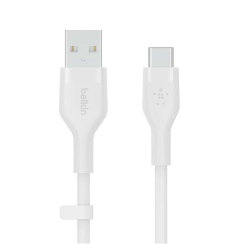 Belkin BOOST↑CHARGE Flex cable USB 2 m USB 2.0 USB C Blanco