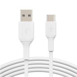 Belkin BoostCharge cable USB 1 m USB A USB C Blanco