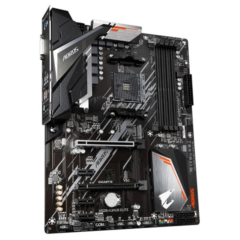 Gigabyte A520 AORUS ELITE placa base Zócalo AM4 ATX AMD A520