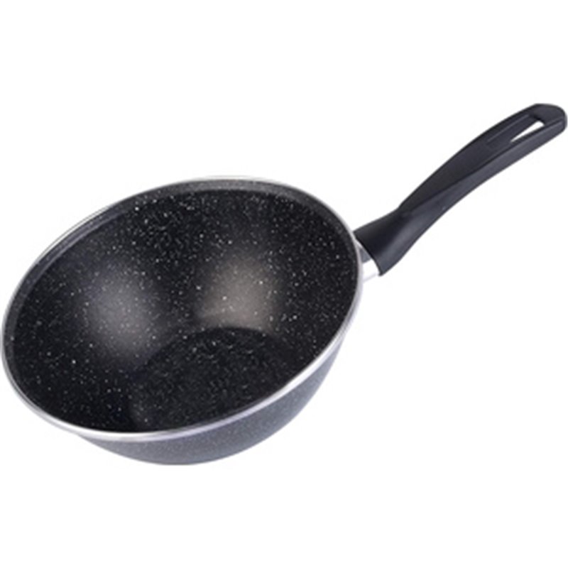 MAGEFESA K2 GRANSASSO WOK 28, ACERO ESMALTADO VITRIFICADO GRIS