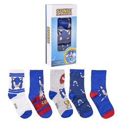 Blister 5 calcetines Sonic the Hedgehog