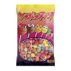 YOKOPOP FRUITS SIN GLUTEN 200 UNDS.