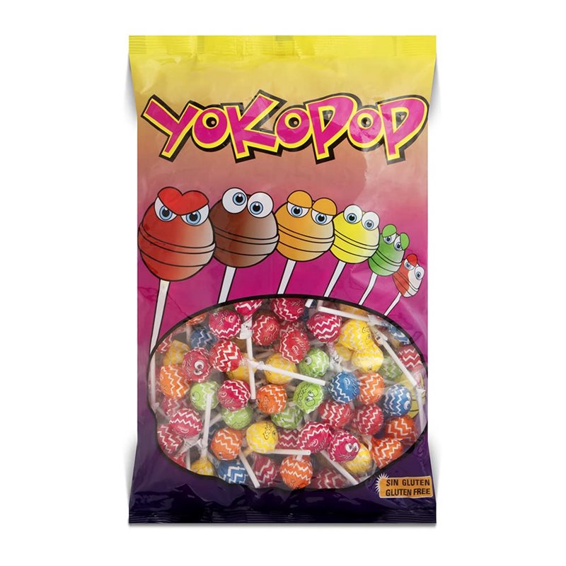 YOKOPOP FRUITS SIN GLUTEN 200 UNDS.