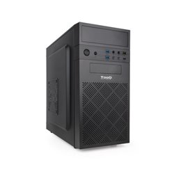 TooQ Caja Minitorre Micro-ATX Negra