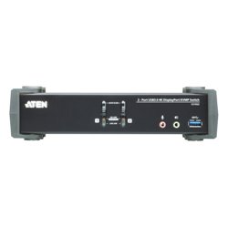 ATEN SWITCH KVMP 2-PORT USB TRUE 4K DISPLAYPORT KVM SWITCH W