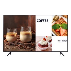 Samsung LH65BECHLGUXEN pantalla de señalización Pantalla plana para señalización digital 165,1 cm (65") LED Wifi 4K Ultra HD Neg