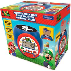 RELOJ DESPERTADOR SUPER MARIO BROS