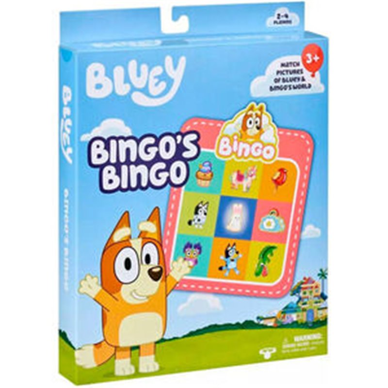 JUEGO CARTAS BINGO - BINGO BLUEY