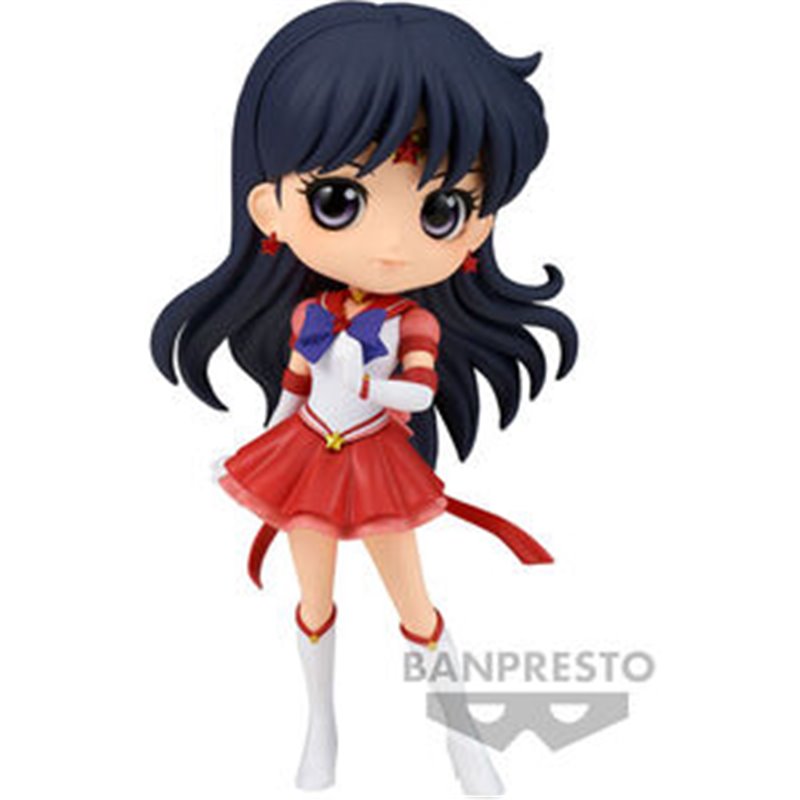 FIGURA ETERNAL SAILOR MARS VER.B PRETTY GUARDIAN SAILOR MOON COSMOS THE MOVIE Q POSKET 14CM