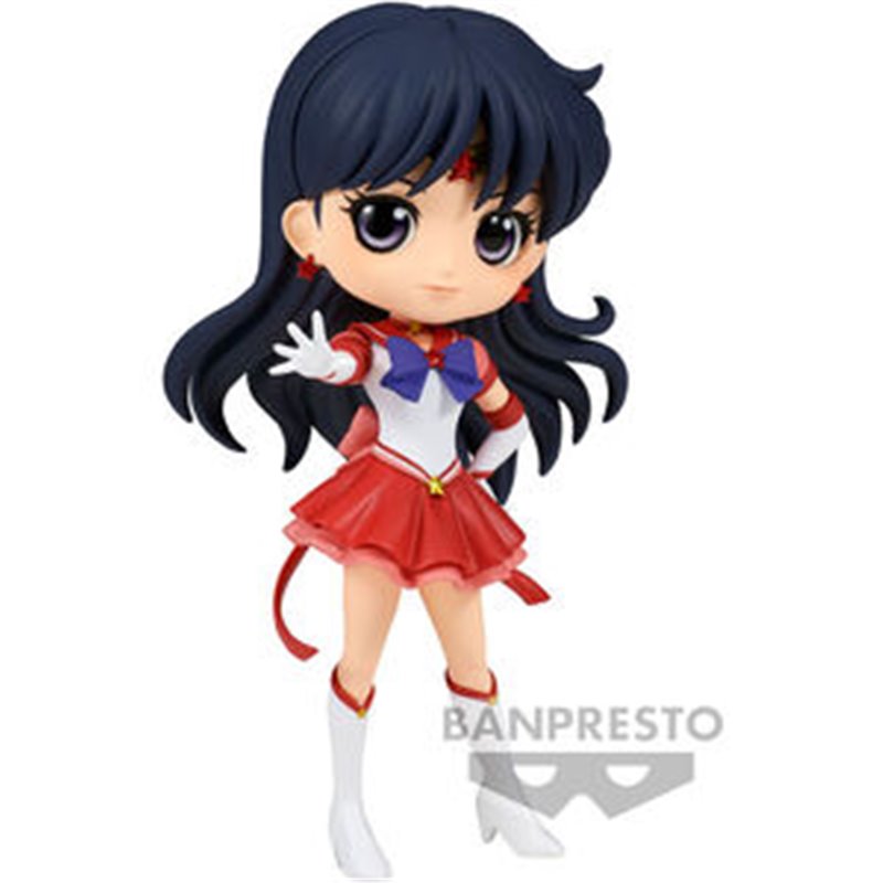 FIGURA ETERNAL SAILOR MARS VER.A PRETTY GUARDIAN SAILOR MOON COSMOS THE MOVIE Q POSKET 14CM