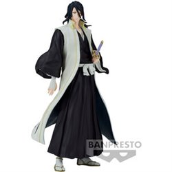 FIGURA BYAKUYA KUCHIKI SOLID AND SOULS BLEACH 17CM