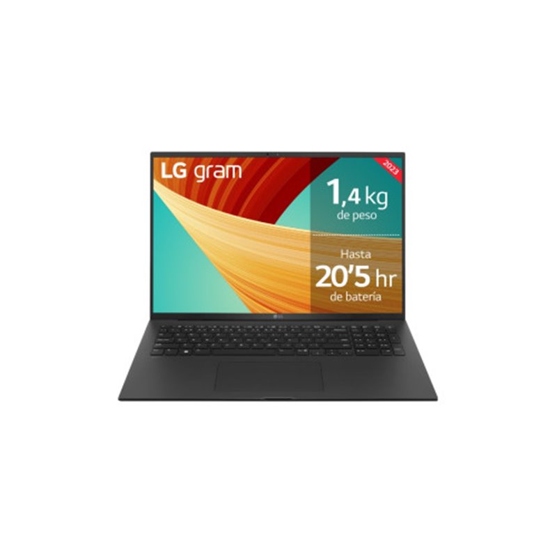 LG 17Z90R i7-1360P Portátil 43,2 cm (17") WQXGA Intel® Core™ i7 32 GB LPDDR5-SDRAM 1 TB SSD NVIDIA GeForce RTX 3050 Wi-Fi 6 (802