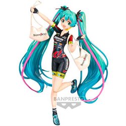 FIGURA HATSUNE MIKU RACING 2019 BANPRESTO CHRONICLE HATSUNE MIKU 17CM