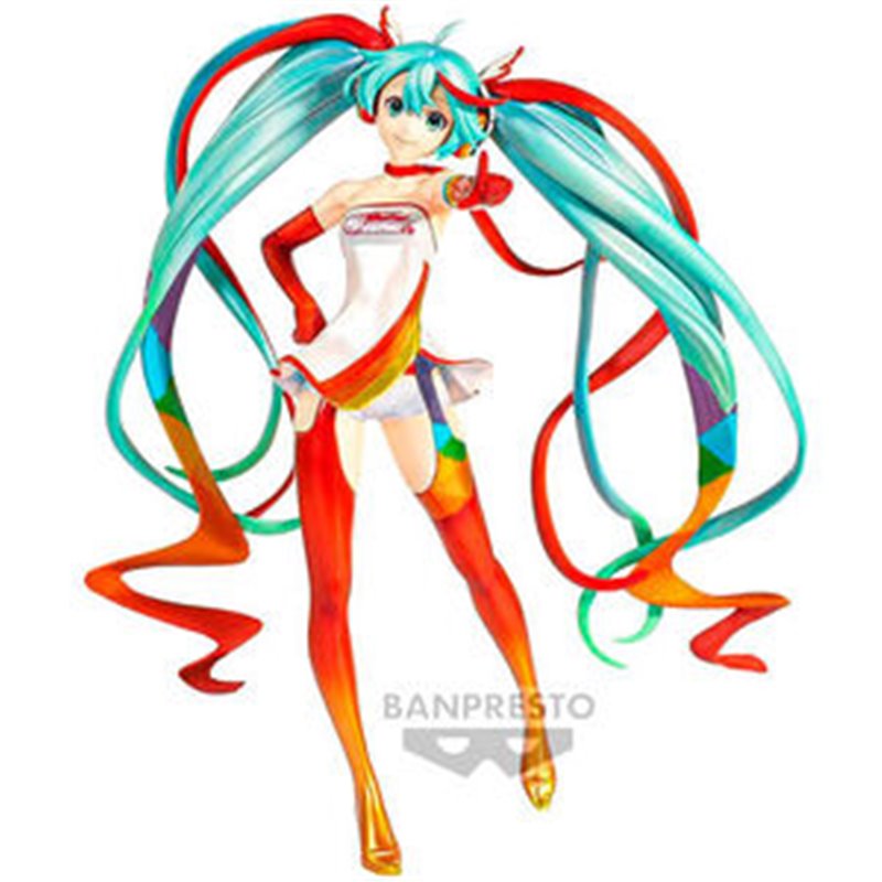 FIGURA HATSUNE MIKU RACING 2016 BANPRESTO CHRONICLE HATSUNE MIKU 19CM