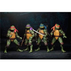 FIGURA MICHELANGELO MOVIE 1990 TORTUGAS NINJA 18CM