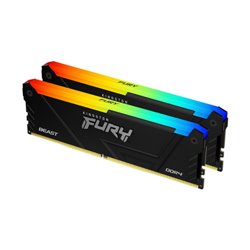 Kingston Technology FURY Beast RGB módulo de memoria 32 GB 2 x 16 GB DDR4 3200 MHz