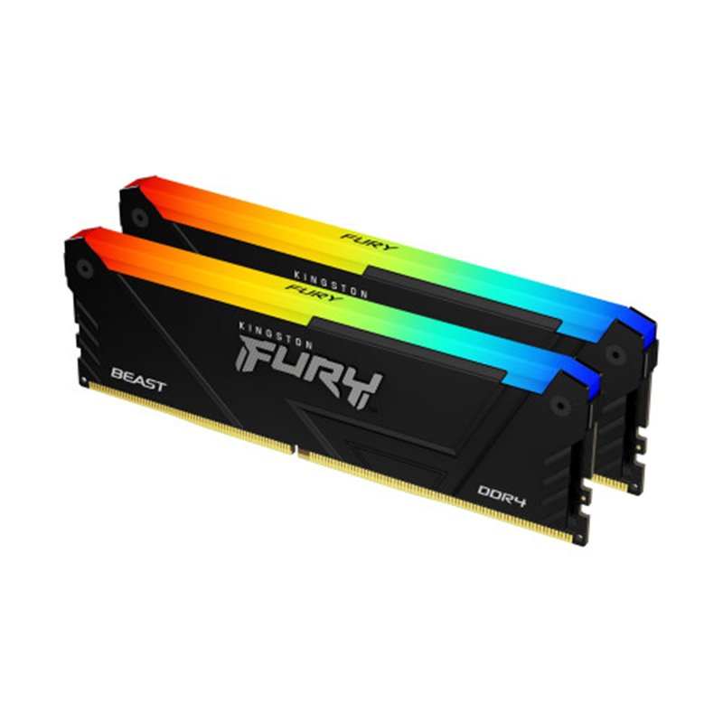 Kingston Technology FURY Beast RGB módulo de memoria 32 GB 2 x 16 GB DDR4 3733 MHz