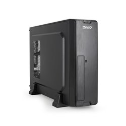 TooQ Caja Slim Micro-ATX TQC-3007U3C-B, Negra