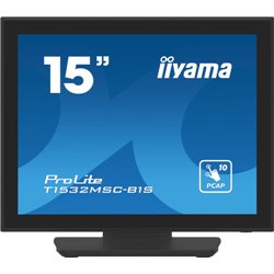 iiyama ProLite T1532MSC-B1S pantalla para PC 38,1 cm (15") 1024 x 768 Pixeles XGA LCD Pantalla táctil Negro