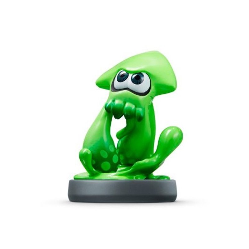 FIGURA NINTENDO AMIIBO SPLATOON CALAMAR VERDE