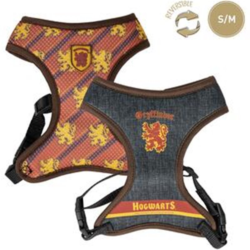 ARNÉS PREMIUM PARA PERROS S/M HARRY POTTER GRYFFINDOR