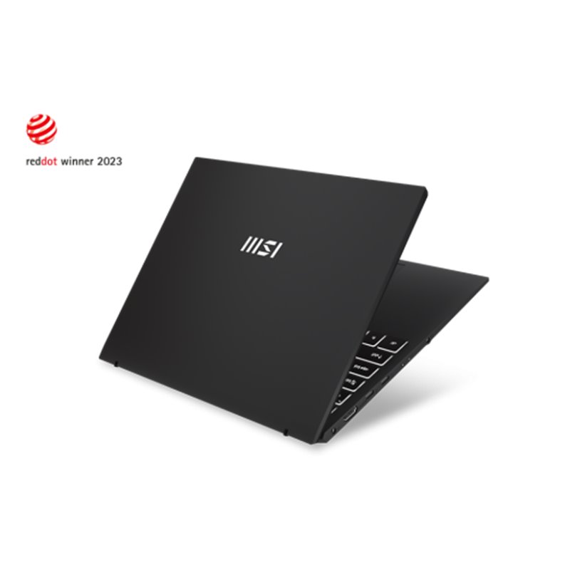 MSI PORTATIL PRESTIGE 13EVO A13M-061ES. 13.3” FHD+ (1920X1200). IPS. I5-1340P. IRIS XE GRAPHICS. LPDDR5 16GB. 512GB PCIE SSD. W1