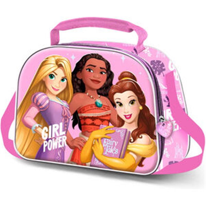 BOLSA PORTAMERIENDAS 3D PRINCESAS DISNEY