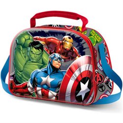 BOLSA PORTAMERIENDAS 3D INVENCIBLE LOS VENGADORES AVENGERS MARVEL