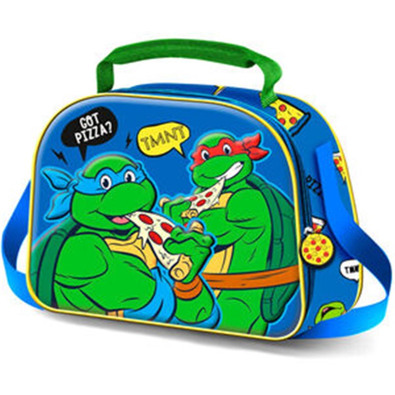 BOLSA PORTAMERIENDAS 3D MATES TORTUGAS NINJA