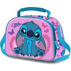 BOLSA PORTAMERIENDAS 3D ADORABLE STITCH DISNEY