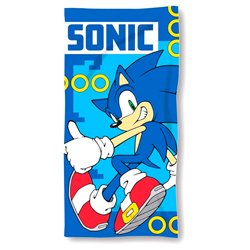 Toalla Sonic The Hedgehog microfibra