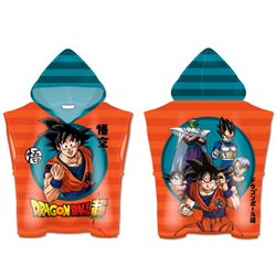 Poncho toalla Dragon Ball Super microfibra