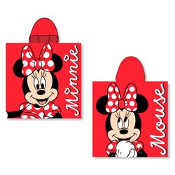 Poncho toalla Minnie Disney algodon