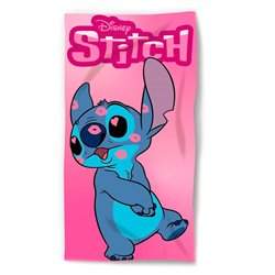 Toalla Kiss Stitch Disney microfibra