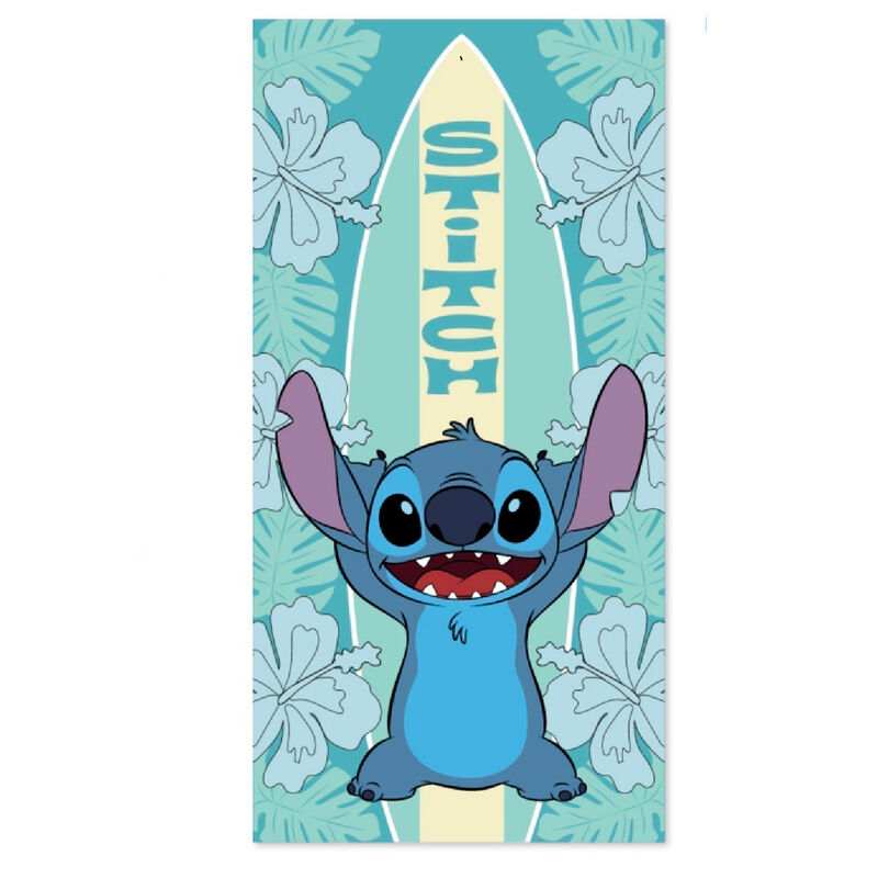 Toalla Surf Stitch Disney algodon