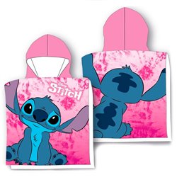 Poncho toalla Stitch Disney algodon