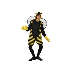 DISFRAZ ABEJA, TALLA 1 ADULTO