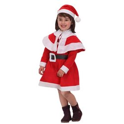 DISFRAZ PAPA NOEL NIÑA 5/6 AÑOS