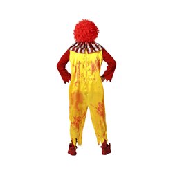 DISFRAZ PAYASO AMARILLO HALLOWEEN HOMBRE ADULTO