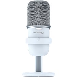 HyperX SoloCast - USB Microphone (White) Blanco Micrófono para videoconsola