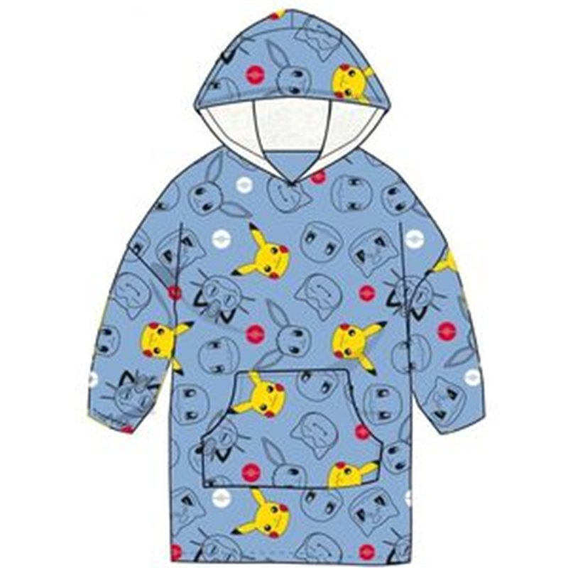 BATA SUDADERA OVERSIZE POKEMON CORAL INFANTIL