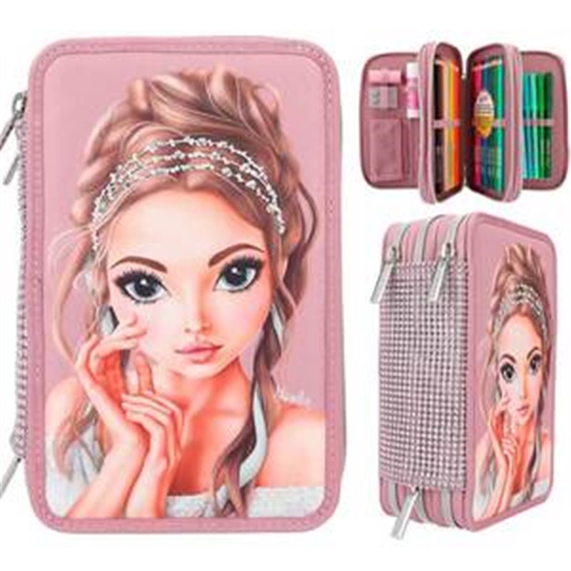 ESTUCHE TRIPLE GLITTER TOPMODEL